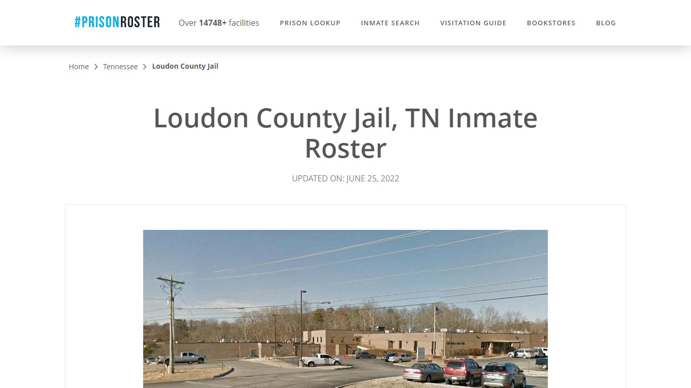 Loudon County Jail, TN Inmate Roster